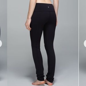 Lululemon skinny groove reversible yoga pants